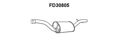 Средний глушитель выхлопных газов VENEPORTE купить