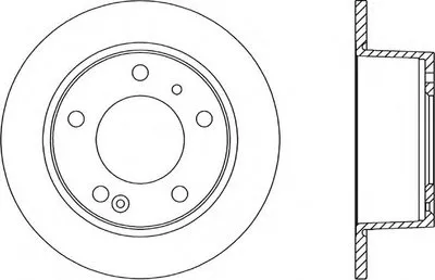 Тормозной диск ADAPTIVE OPEN PARTS купить