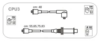 Комплект проводов зажигания JANMOR купить