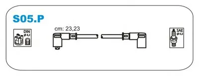 Комплект проводов зажигания JANMOR купить