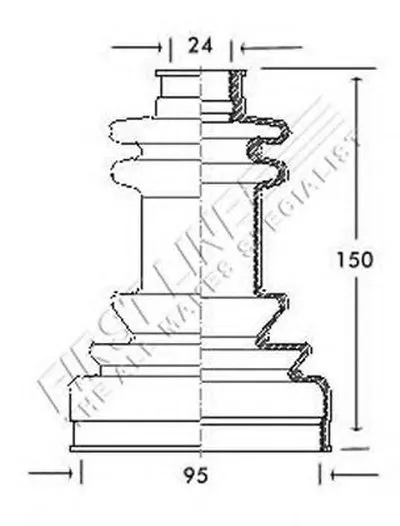 Пыльник, приводной вал FIRST LINE купить