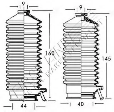Пыльник, рулевое управление FIRST LINE купить