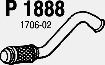 Труба выхлопного газа FENNO купить