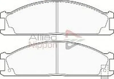 Комплект тормозных колодок, дисковый тормоз ANL Braking COMLINE купить