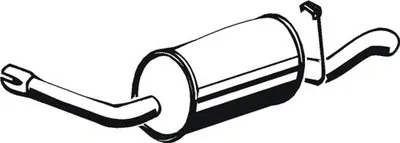 Глушитель выхлопных газов конечный ASMET купить