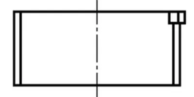 Вкладыш нижней головки шатуна KOLBENSCHMIDT купить