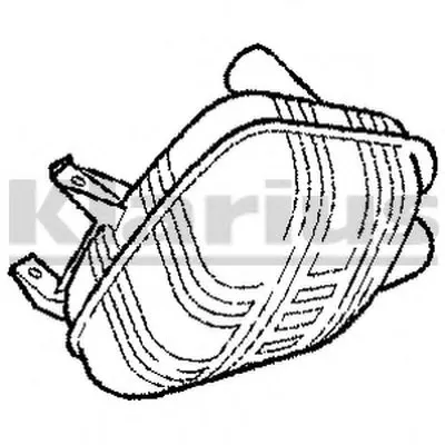 Глушитель выхлопных газов конечный KLARIUS купить