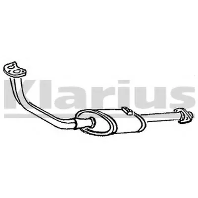 Предглушитель выхлопных газов KLARIUS купить