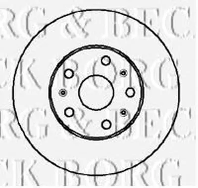 Тормозной диск BORG & BECK купить
