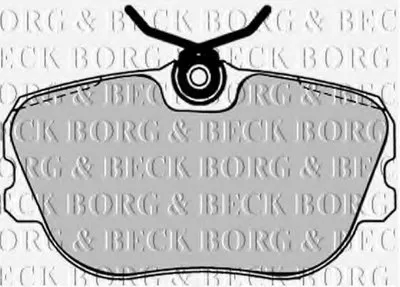 Комплект тормозных колодок, дисковый тормоз BORG & BECK купить