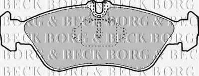 Комплект тормозных колодок, дисковый тормоз BORG & BECK купить