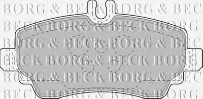 Комплект тормозных колодок, дисковый тормоз BORG & BECK купить