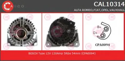 Генератор BRAND NEW SERIES CASCO купить