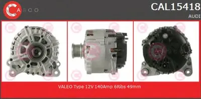 Генератор GENUINE SERIES CASCO купить