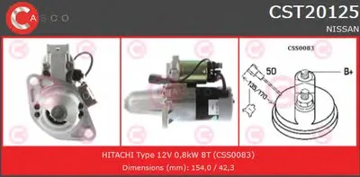 Стартер BRAND NEW SERIES CASCO купить