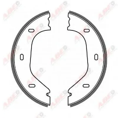 Комплект тормозных колодок, стояночная тормозная система ABE купить