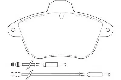 Комплект тормозных колодок, дисковый тормоз WAGNER купить