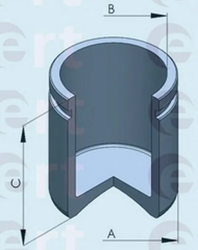 Поршень, корпус скобы тормоза ERT купить