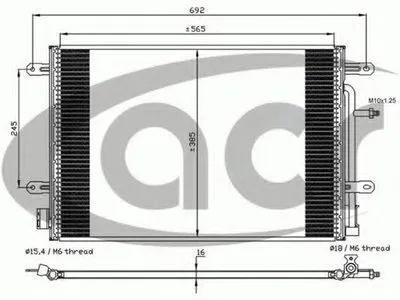 Конденсатор, кондиционер ACR купить