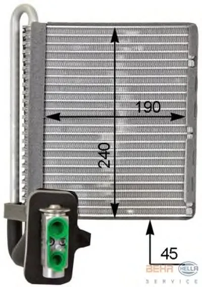 Испаритель, кондиционер BEHR HELLA SERVICE купить