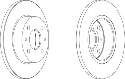 Тормозной диск PREMIER FERODO купить
