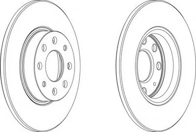 Тормозной диск PREMIER FERODO купить