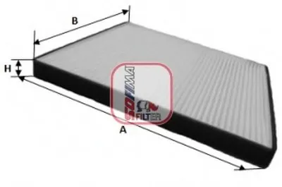 Фильтр, воздух во внутренном пространстве SOFIMA купить
