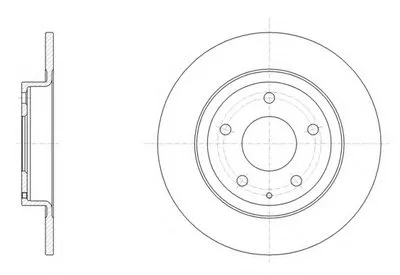 Тормозной диск REMSA купить
