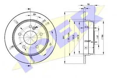Тормозной диск ICER купить