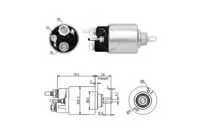 Тяговое реле, стартер ERA купить