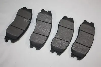 Комплект тормозных колодок, дисковый тормоз AutoMega Premium AUTOMEGA купить