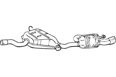 Глушитель выхлопных газов конечный FENNO купить