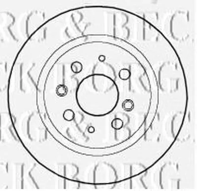 Тормозной диск BORG & BECK купить