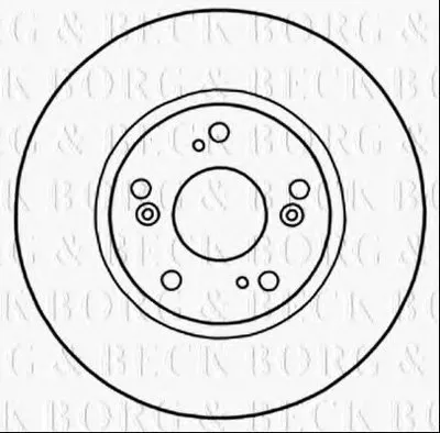 Тормозной диск BORG & BECK купить