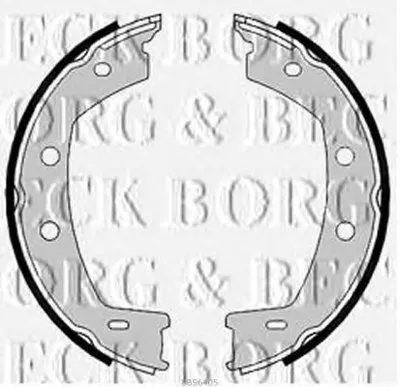 Комплект тормозных колодок BORG & BECK купить