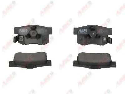 Комплект тормозных колодок, дисковый тормоз ABE купить