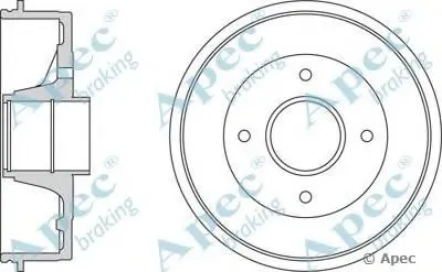 Тормозной барабан APEC braking купить