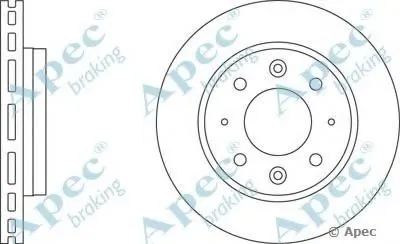 Тормозной диск APEC braking купить