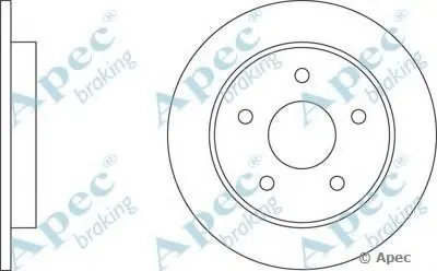 Тормозной диск APEC braking купить
