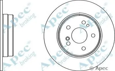 Тормозной диск APEC braking купить