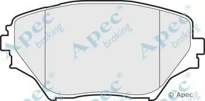 Комплект тормозных колодок, дисковый тормоз APEC braking купить