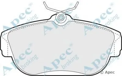 Комплект тормозных колодок, дисковый тормоз APEC braking купить