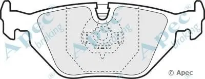 Комплект тормозных колодок, дисковый тормоз APEC braking купить