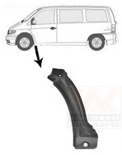 Крыло VAN WEZEL купить