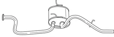 Глушитель выхлопных газов конечный AKS DASIS купить