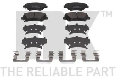 Комплект тормозных колодок, дисковый тормоз NK купить