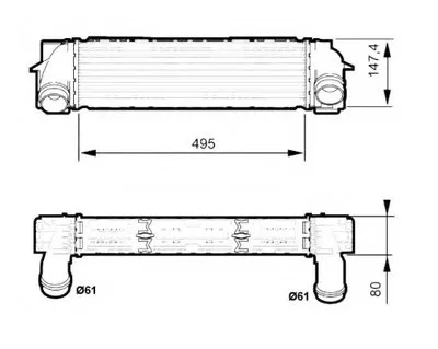 Интеркулер NRF купить