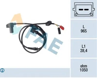 Датчик, частота вращения колеса FAE купить