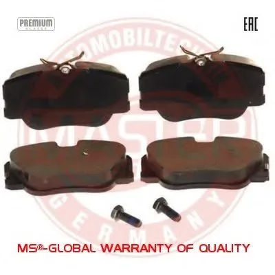 Комплект тормозных колодок, дисковый тормоз Anti-Noise MASTER-SPORT купить