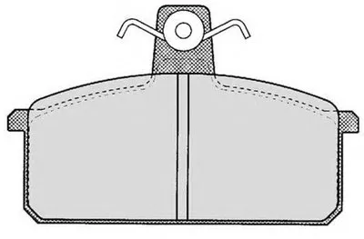 Комплект тормозных колодок, дисковый тормоз RAICAM купить